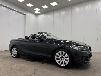 Schadeauto BMW 2-serie Cabrio 220d Autom. M-sport Navi Clima 2015/4