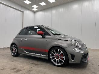 krockskadad bil auto Fiat 500C Abarth 595 Tourismo Navi Clima 2020/10