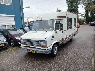 Uttjänta bilar camper Peugeot  J5 (280L) Chassis-Cabine 2.5D (CRD93) [54kW] 1989/7