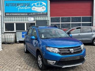 rozbiórka samochody osobowe Dacia Sandero Sandero II, Hatchback, 2012 0.9 TCE 12V 2016/12