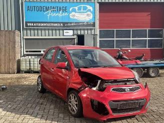 Salvage car Kia Picanto Picanto (TA), Hatchback, 2011 / 2017 1.0 12V 2012/6