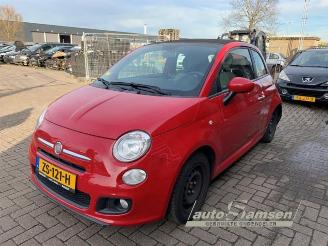 demontáž osobní automobily Fiat 500 500C (312), Cabrio, 2009 1.2 69 2014/5