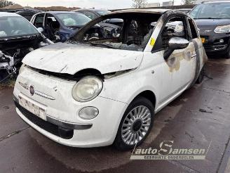 disassembly passenger cars Fiat 500 500 (312), Hatchback, 2007 1.2 2008/12
