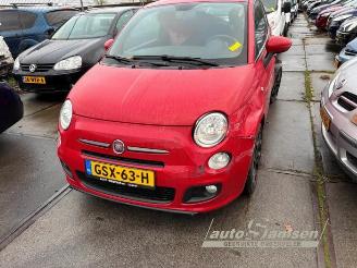 demontáž osobní automobily Fiat 500 500 (312), Hatchback, 2007 0.9 TwinAir 85 2013/5
