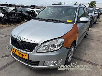 rozbiórka samochody osobowe Skoda Fabia Fabia II Combi, Combi 5-drs, 2007 / 2014 1.2 TDI 12V Greenline 2011/3