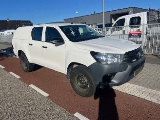 škoda dodávky Toyota Hilux 2.4 D-4D 110KW DOUBLE CAB.  AIRCO KLIMA EURO6 4WD 2017/11