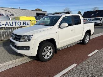 krockskadad bil bedrijf Volkswagen Amarok 2.0 TDI 132KW DOUBLE CAB.  AIRCO KLIMA 4MOTION 4WD 2016/8