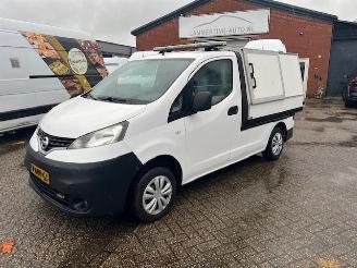 krockskadad bil bedrijf Nissan NV 200 1.5 DCI 66KW KIPPER   AIRCO KLIMA EURO6 2017/5