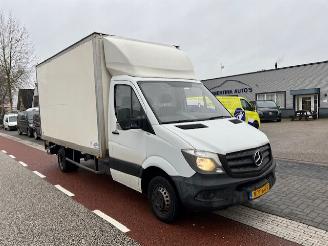 skadebil bedrijf Mercedes Sprinter 514 2.2 CDI 105KW DL KOFFER LAADKLEP KLIMA EURO6 2017/10