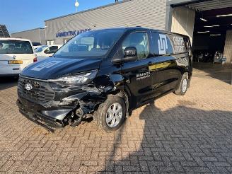 damaged commercial vehicles Ford Transit Custom 2.0 TDCI 125KW AUTOMAAT LANG AIRCO KLIMA NAVI 2024/5