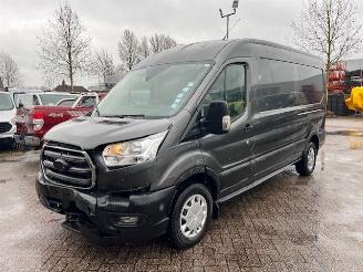 krockskadad bil bedrijf Ford Transit 2.0 TDCI 125KW L3H2 AIRCO KLIMA EURO6 2020/7