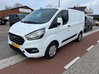 krockskadad bil bedrijf Ford Transit Custom 2.0 TDCI 96KW  AIRCO KLIMA EURO6 12.000KM!! 2022/11