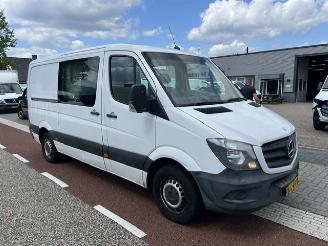 skadebil bedrijf Mercedes Sprinter 313 CDI 95KW DC L2H1 LANG AIRCO KLIMA 2014/1