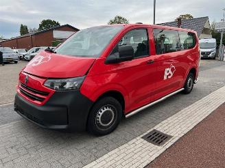 skadebil auto Volkswagen Transporter 2.0 TDI COMBI LANG 9 PERSOONS L2H1  NAVI KLIMA CAMERA LEER 2026/6