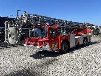 dañado camiones Magirus Deutz  /IVECO Brandweer auto Ladderwagen 1989/4