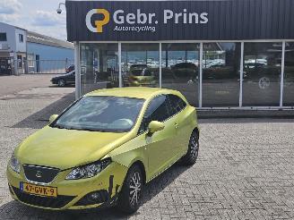 Coche accidentado Seat Ibiza 1.4 16V Hatchback 2Dr Benzine 1.390cc 63kW (86pk) FWD 2008/9