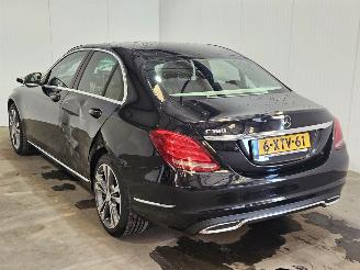 Coche accidentado Mercedes C-klasse C-180 1.6 16V NAP Sedan 4Dr Benzine 1.595cc 115kW (156pk) RWD 2014/10