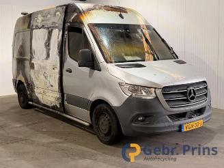 Uttjänta bilar auto Mercedes Sprinter Sprinter 3,5t (907.6/910.6), Van, 2018 314 CDI 2.1 D FWD 2020/7