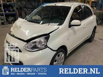 Vrakbiler auto Nissan Micra Micra (K13), Hatchback, 2010 / 2016 1.2 12V 2015/11