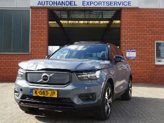 damaged passenger cars Volvo XC40 Recharge P8 AWD R-Design 150kw 2020/12