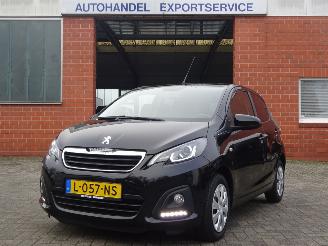 damaged passenger cars Peugeot 108 1.0 e-VTi Active, Airco, DAB+ 2021/7