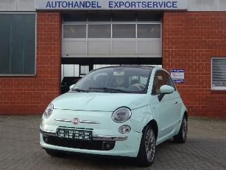 uszkodzony samochody osobowe Fiat 500 Lounge 1.2i Climate control, Panorama 2015/6