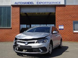 krockskadad bil auto Volkswagen Polo 1.0 TSI Comfortline, Navi,-MMS, Airco, Cruise, Lane assist 2025/1