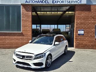krockskadad bil auto Mercedes C-klasse C 300 BlueTec Hybrid, 150KW, Climatecontrol 2015/6