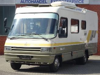 danneggiata camper Niesmann+Bischoff  Mercedes Vario 614, Airco / ALDE verwarm, / SAT / Solar 1994/5