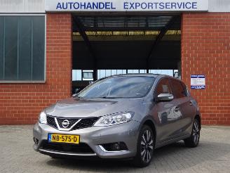 Schadeauto Nissan Pulsar 1.2i Automaat N-Connecta, Leer, Airco, Navi, Cruise, Camera 2017/1