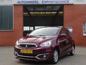 Schadeauto Mitsubishi Space-star 1.0i Intense Automaat, Airco, Stuurbekr, el.pakket 2018/2