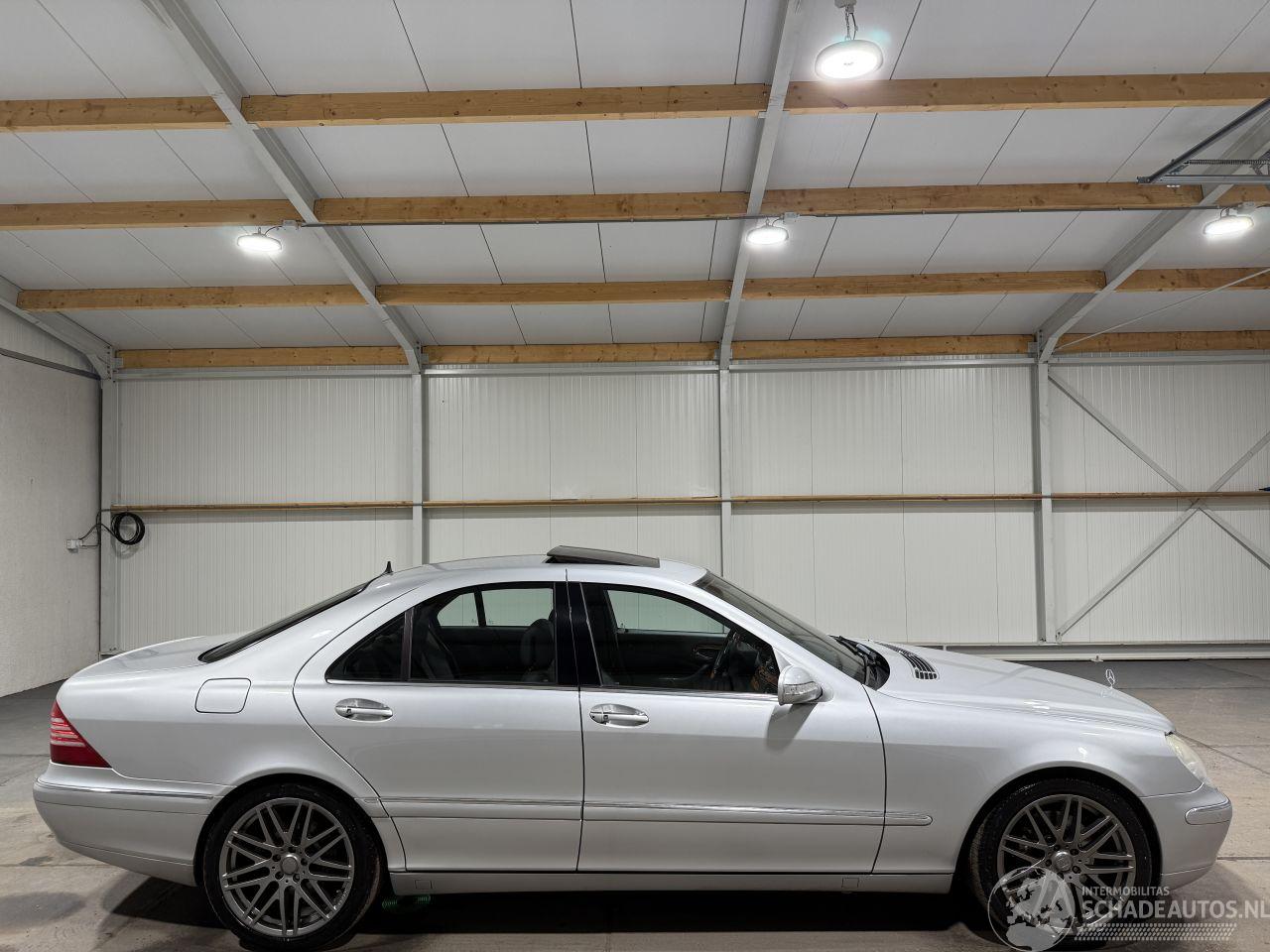 Mercedes S-klasse 500 5.0V8 225kW Automaat Schuifkantel Memory Luchtvering