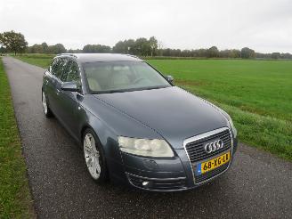 Schadeauto Audi A6 avant 2.4 Proline  177pk  Navigatie Leer  Airco  vol Optie 2007 2007/9