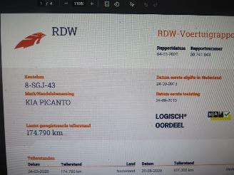 Kia Picanto 1.0 CVVT ISG 69pk 170.000km 5Drs  Airco   2013 picture 5