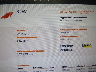 Kia Rio Kia Rio 1.2 CVVT Design Edition 86pk Navigatie Airco  2013 5drs picture 9