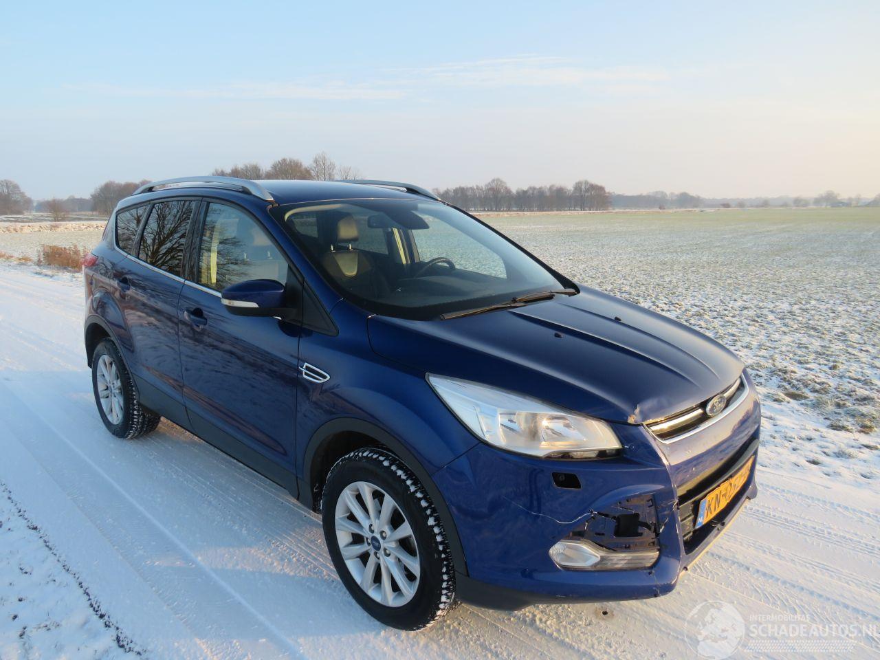 Ford Kuga 1.5 150pk Titanium Style pack 128.000km nap Navigatie Leer Camera clima  2016