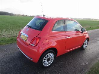 Damaged car Fiat 500 0.9 TWin Air Louge Panorama Dak 80pk  2017 navigatie sportstoelen   [ nieuwstaat 2017/8