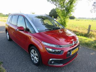Voiture accidenté Citroën C4 1.2 131pk Grande picasso 7 persoons euro 6 Business Navigatie Clima  2017 2017/9