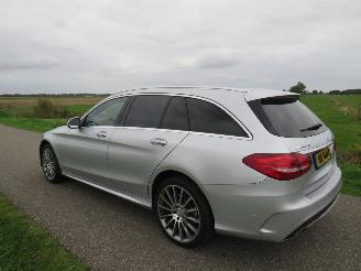 krockskadad bil auto Mercedes C-klasse 350e Automaat  Estate Elektrisch/Benzine 211pk Camera leer vol Optie  65.000 nieuw 2015/12