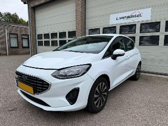 krockskadad bil auto Ford Fiesta 1.0 Ecoboost Hybrid Titanium X Automaat Navi Clima NAP ! 2022/2