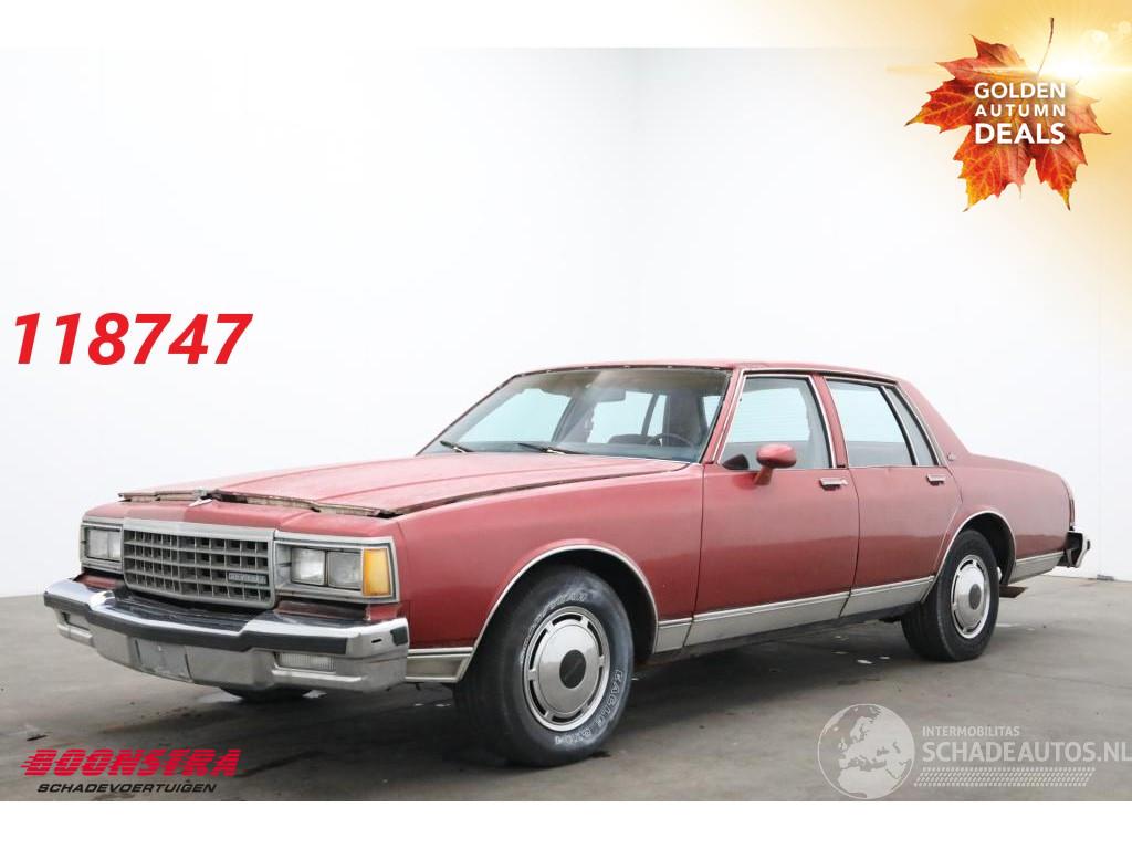 Chevrolet Caprice 5.7 V8 350ci Aut. Airco Elek Ramen BJ 1983.