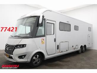 damaged campers Frankia  Titan I 890 2.3 MJ 175 PK Aut. Level Lucht 2xAirco Solar AHK 2021/9