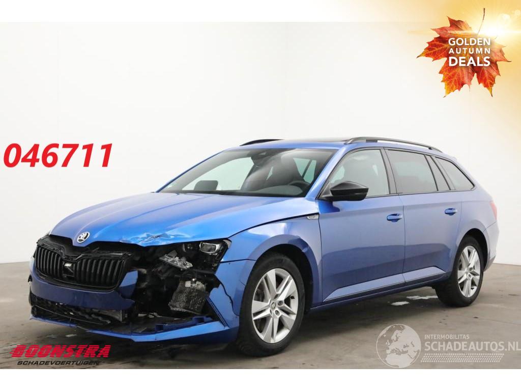 Skoda Superb Combi 2.0 TSI 280 PK 4x4 Sportline Pano LED ACC Memory LRHZ 50.618 km!