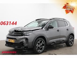 krockskadad bil auto Citroën C5 Aircross 1.2 Hybrid 136 Max LED ACC Camera 264 km!! 2025/1