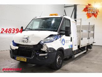 krockskadad bil bedrijf Iveco Daily 35S14 CNG Hi-Matic Pritsche Dhollandia Clima Cruise Camera 125.553 2018/11