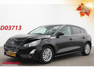 krockskadad bil auto Ford Focus 1.0 EcoBoost Aut. Titanium Navi Clima Cruise LRHZ Camera AHK 2021/12