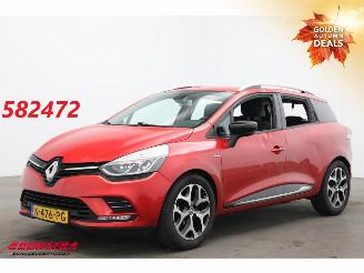 krockskadad bil auto Renault Clio Estate 0.9 TCe Life Navi Clima Cruise SHZ PDC 60.799 km! 2017/4