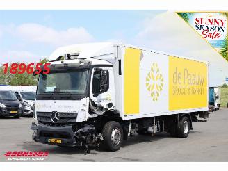 damaged trucks Mercedes Antos 2124 Koffer 8.60 Meter!! LBW Euro 6 2017/11