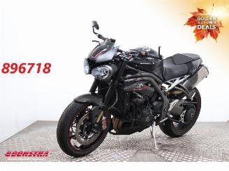 dommages motocyclettes  Triumph Speed Triple 1050 RS ABS Arrow Heizgriffe Cruise 21.402 km! 2018/6