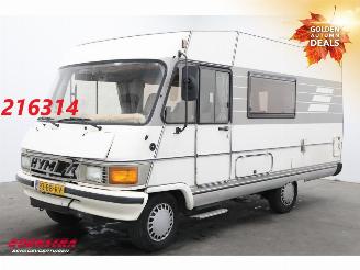 škoda kempování Hymer  Classic 420 Classic 420 Luifel Kapitein Stoelen 1992/1